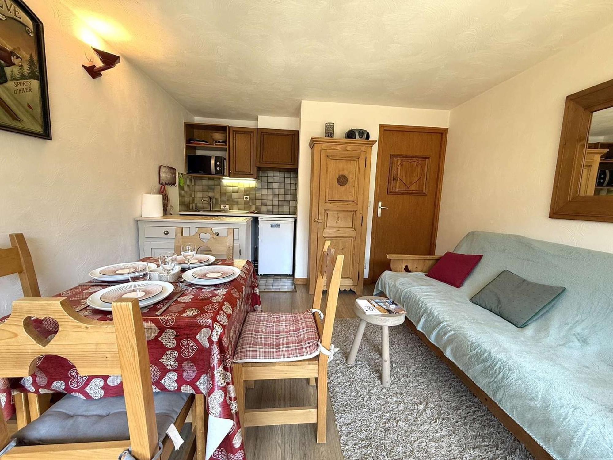 Studio Cabine A Praz-Sur-Arly - 4 Pers, Parking, Proche Centre Et Pistes - Fr-1-603-32 Buitenkant foto