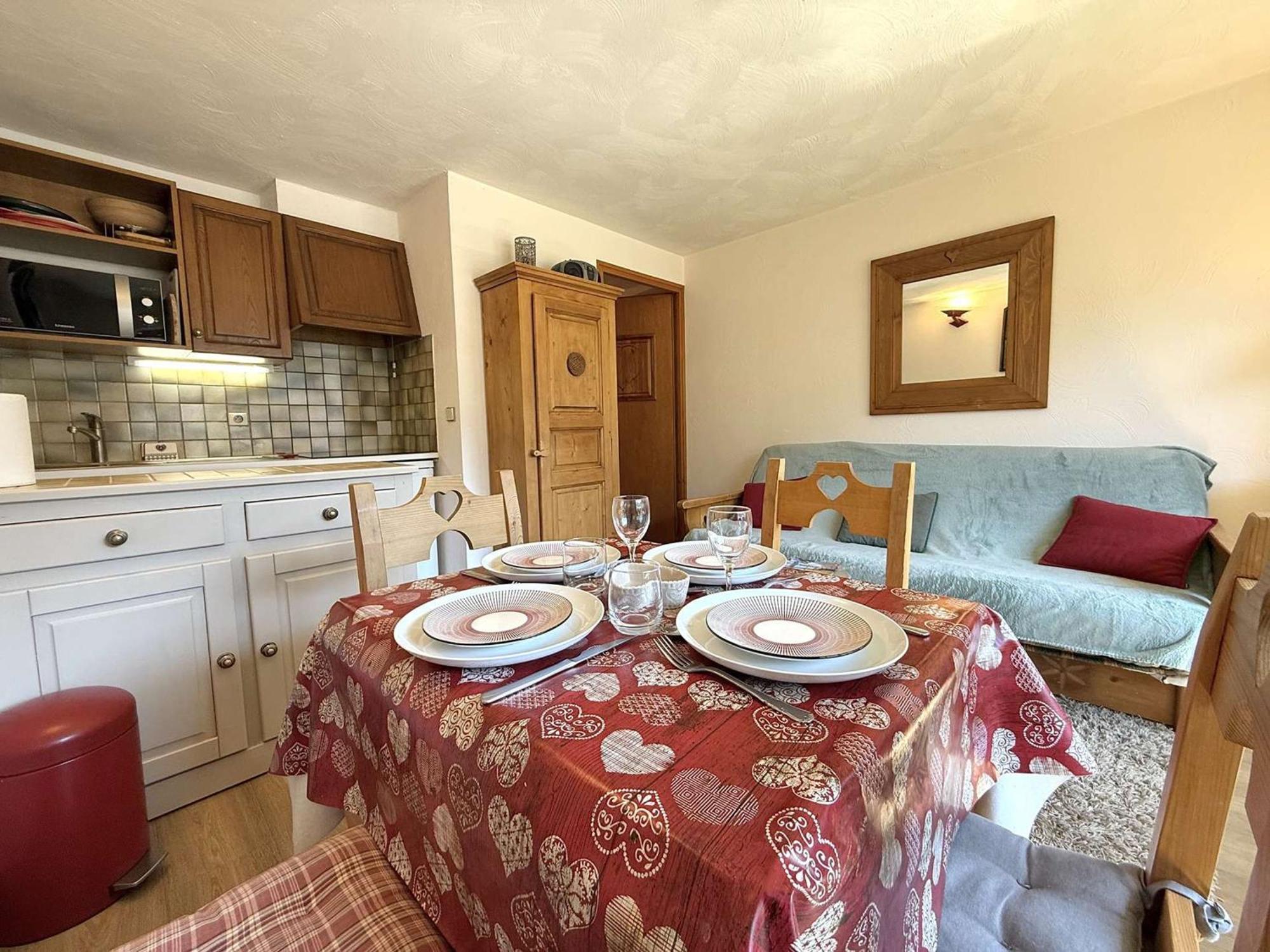 Studio Cabine A Praz-Sur-Arly - 4 Pers, Parking, Proche Centre Et Pistes - Fr-1-603-32 Buitenkant foto